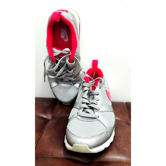 NIKE Air Max Muse 654729 Silver Red White Womens Athletic Shoes Size 9 - Picture 8 of 12